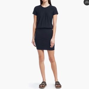 Stretch Jersey Blouson T-shirt Dress